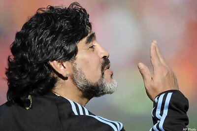 Maradona's a man of few tactical words
