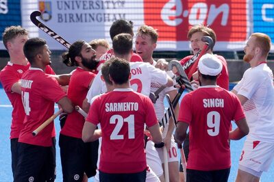 Watch: Ugly Scenes as Players Engage in Scuffle During England vs Canada Hockey Clash at CWG 2022