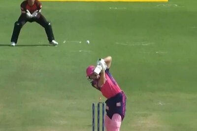 WATCH: Fazalhaq Farooqi Knocks Over Jos Buttler with a Terrific Delivery After RR Openers Set Massive Record